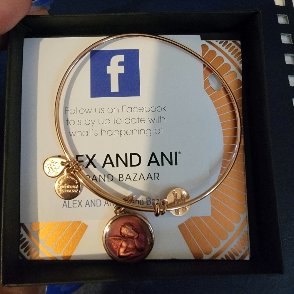 Cherub Angel Alex and Ani bangle